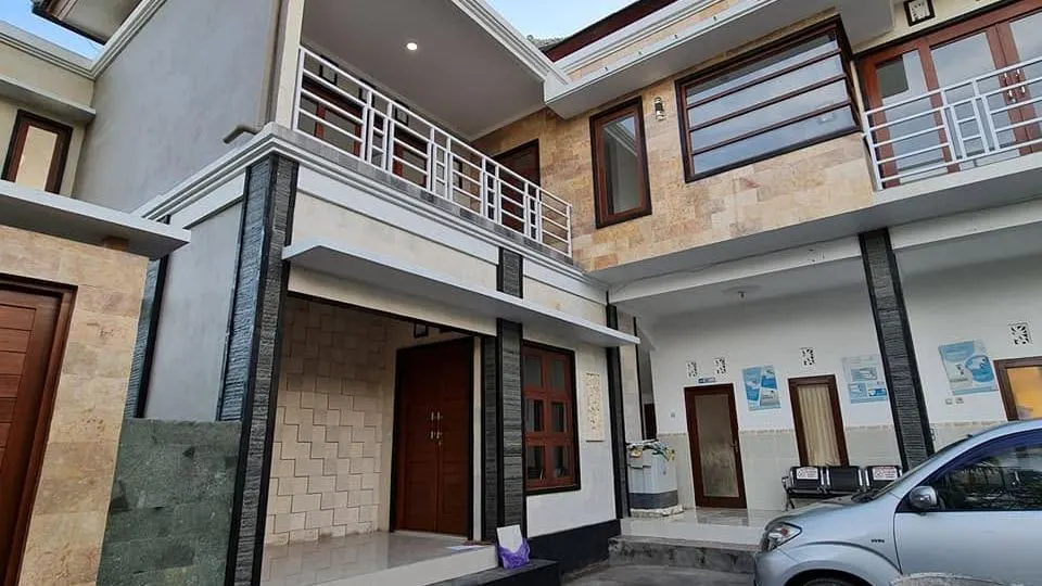 Second view of the finished two-storey house exterior
