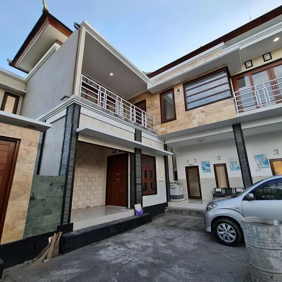 Second view of the finished two-storey house exterior